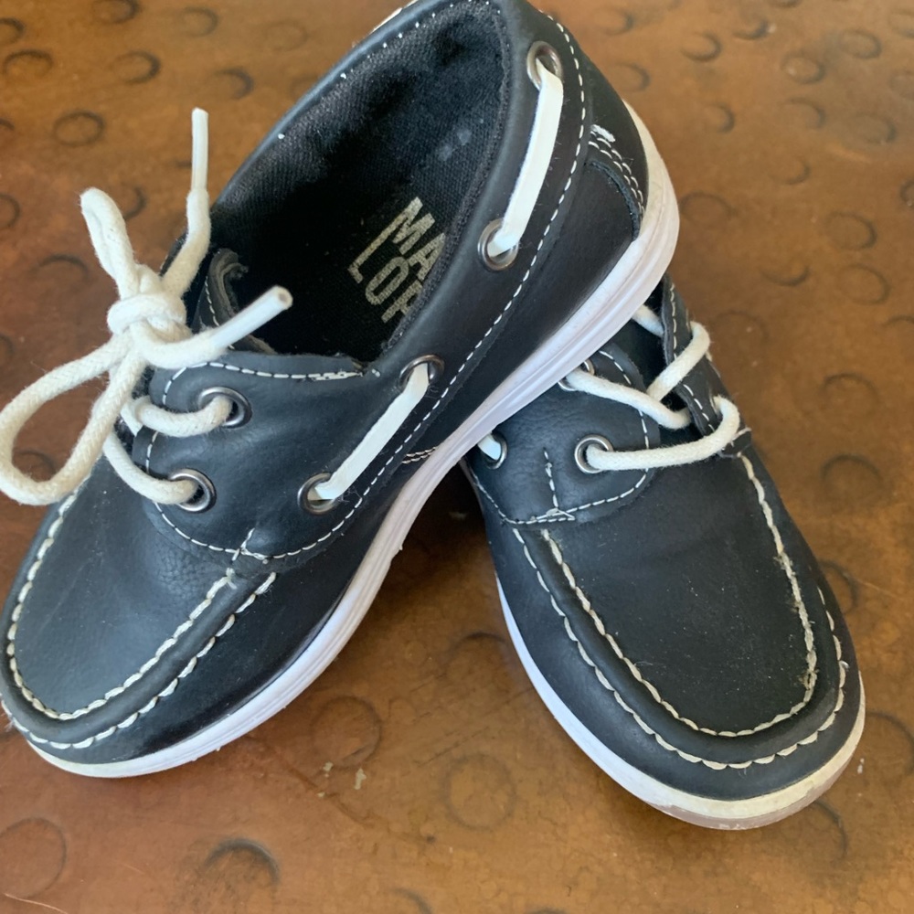 Shoes Kids Boy's Toddler Mario Lopez Loafers Deck Shoes Blue SZ 8